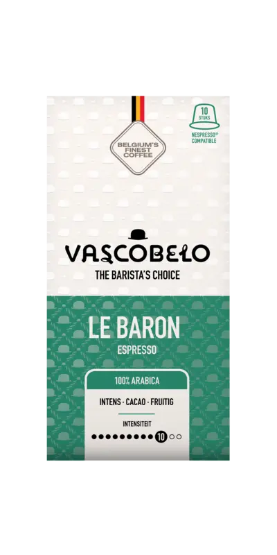 Vascobelo Le baron Espressokapseln