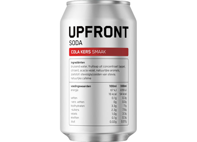 Upfront Soda cola kers smaak