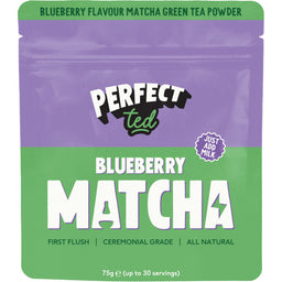 Perfect Ted Blueberry smaak matcha powder