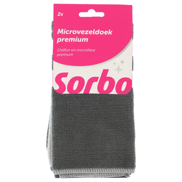 Sorbo Mikrofasertuch Premium 38x38cm 2St.