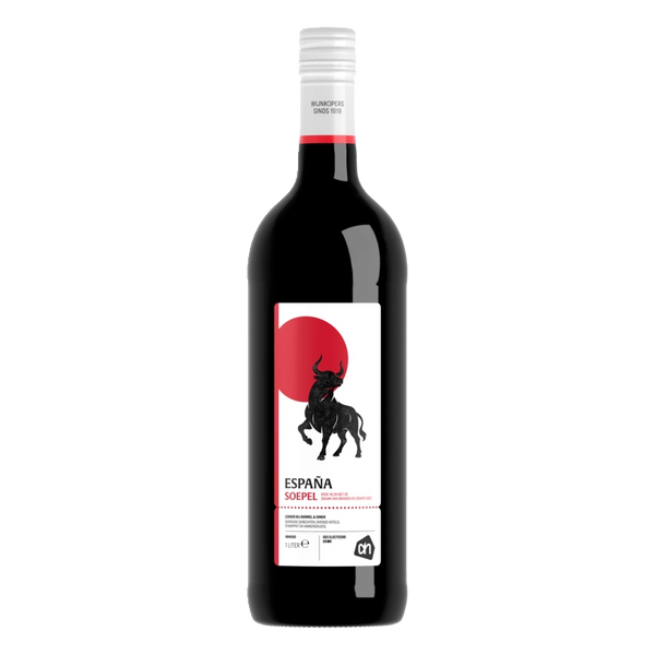 Sanfter spanischer Hauswein rot