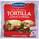 Santa Maria Tortilla wraps garlic & herbs medium