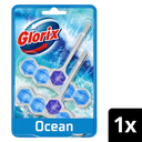 Glorix Power5 ocean double pack toilet block 2-pack
