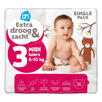 Diapers size 3