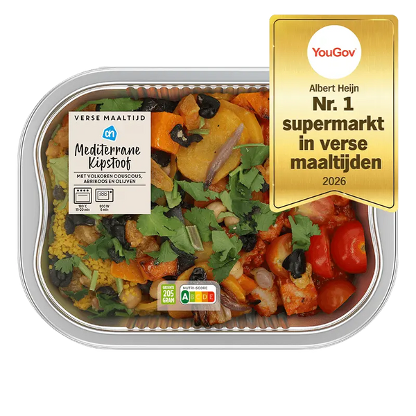 Frische Mahlzeit mediterraner Hühnereintopf