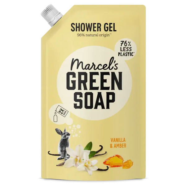 Marcel's Green Soap Vanille & Amber Duschgel-Nachfüllpack