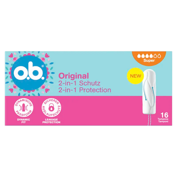 o.b. Original 2-in-1 protection super
