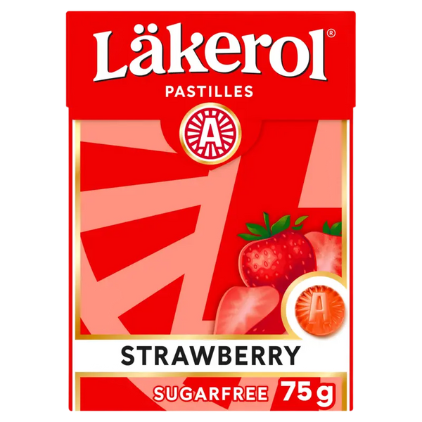 Läkerol Pastilles strawberry