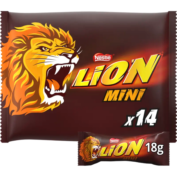 Lion Mini melkchocolade uitdeelzak