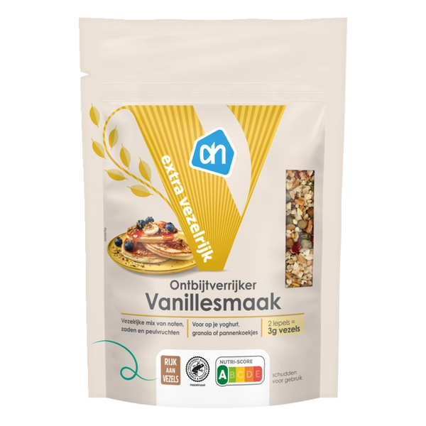 Frühstücks-Getränkepulver mit Vanillegeschmack