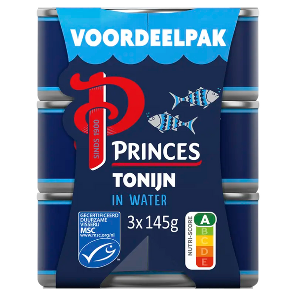 Princes Tuna Chunks in Water Value Pack