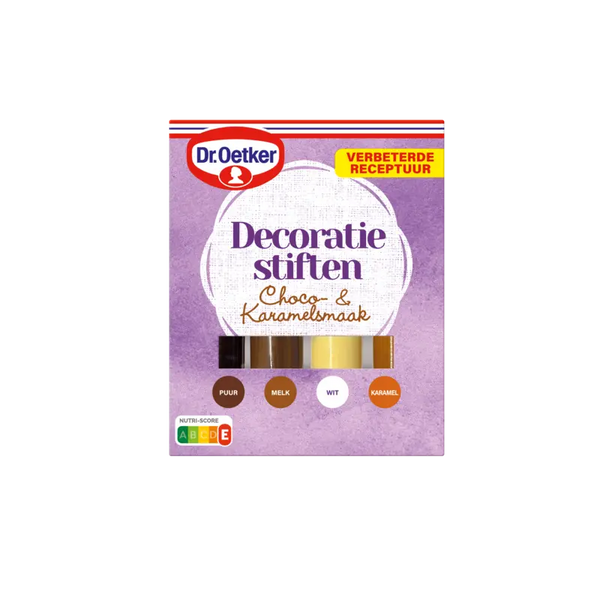 Dr. Oetker Dekorierstifte Schoko- & Karamellgeschmack