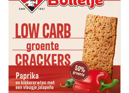 Bolletje Low carb groentecrackers paprika