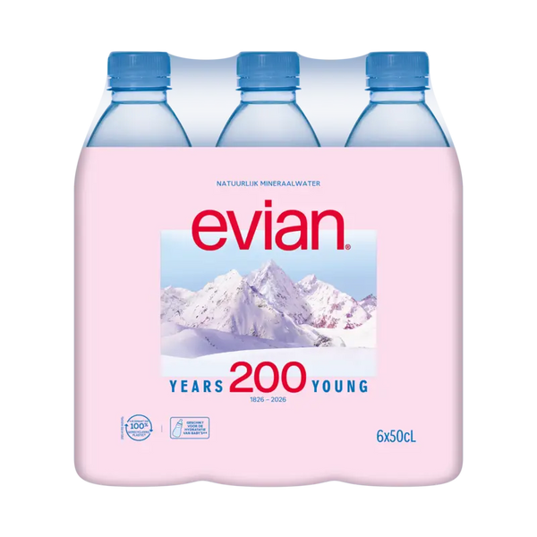 Evian Natürliches Mineralwasser