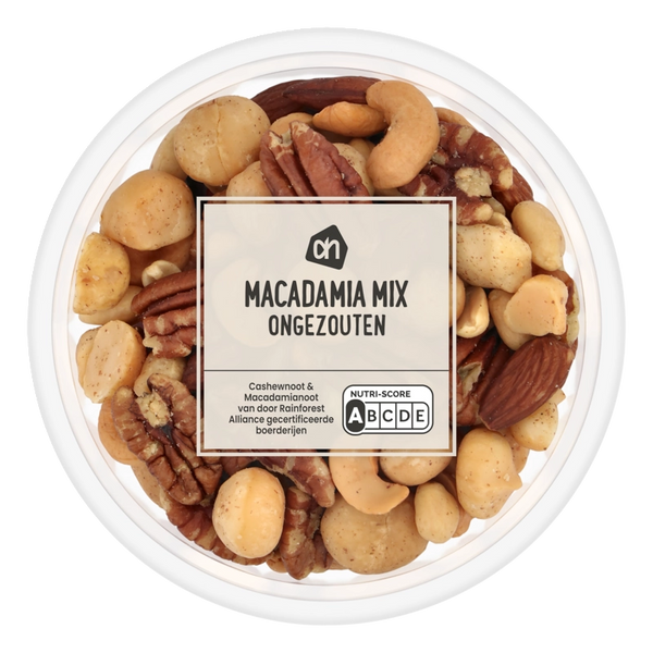 Ongezouten macadamiamix