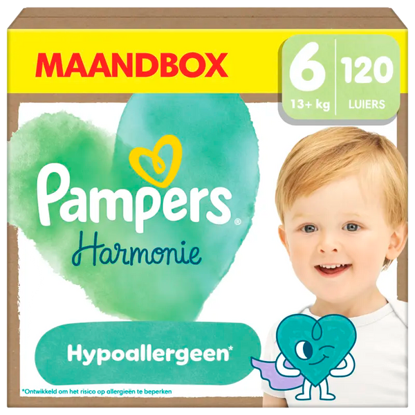 Pampers Harmonie diapers size 6 monthly box
