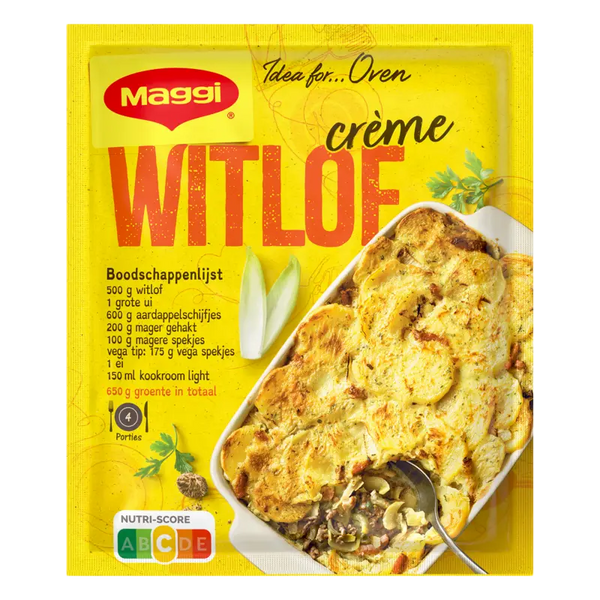 Maggi Ovenschotel witlof cremesaus