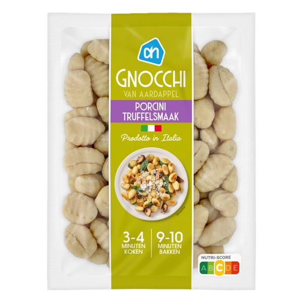 Gnocchi porcini & truffle flavor