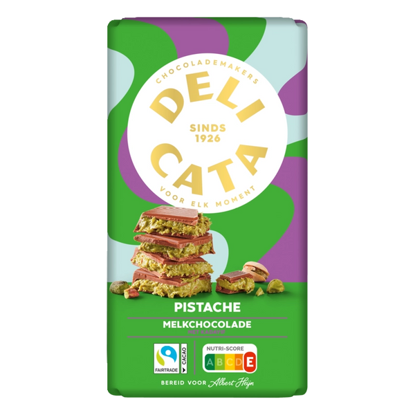 Delicata Melk met pistachevulling