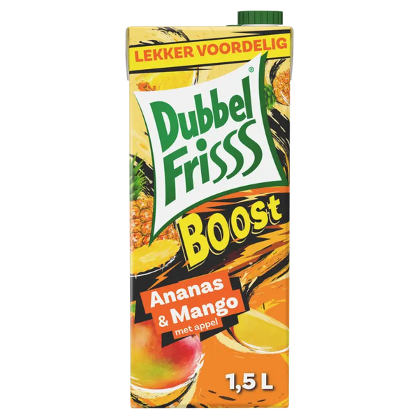 DoubleFrisss Boost pineapple & mango