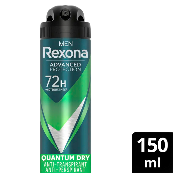 Rexona Herren Trocken Quantum Antitranspirant Spray