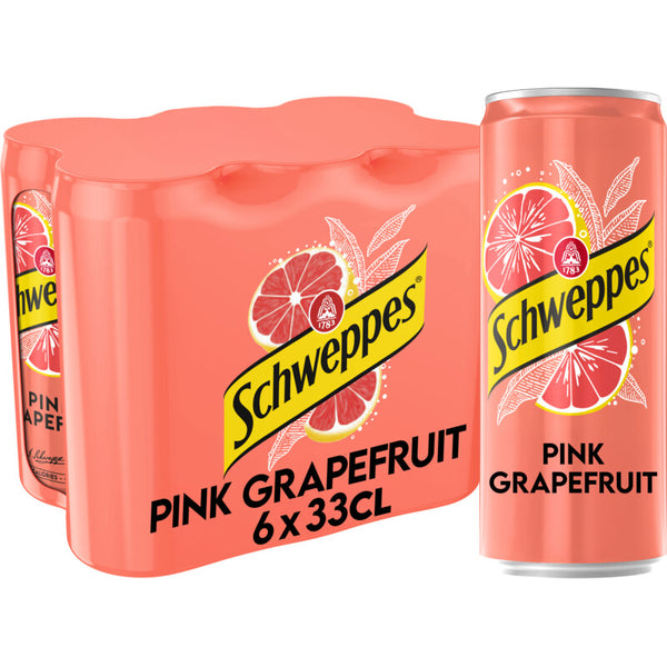 Schweppes Pink Grapefruit 6er-Pack