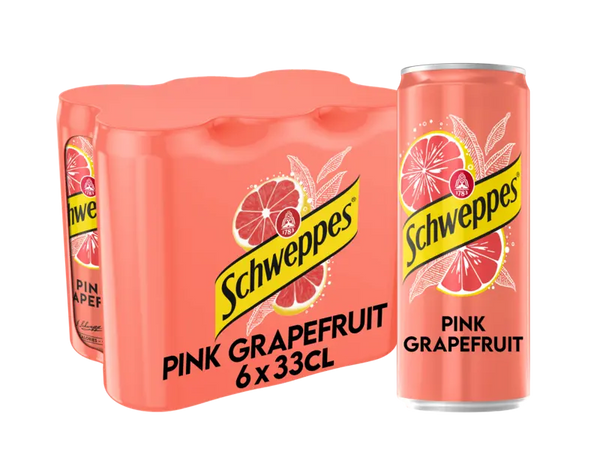 Schweppes Pink Grapefruit 6er-Pack