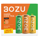 Bozu Hard iced tea peach mango green 12-pack