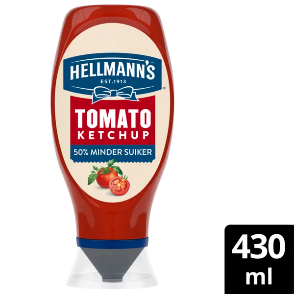 Hellmann's Ketchup 50% less sugar