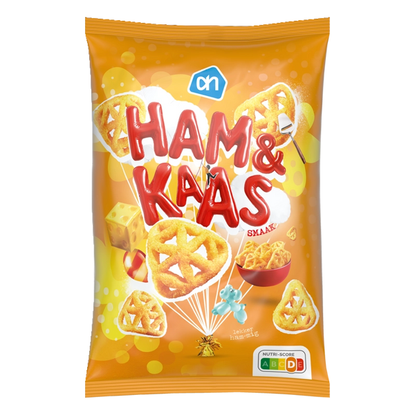 Ham & kaas smaak zoutjes