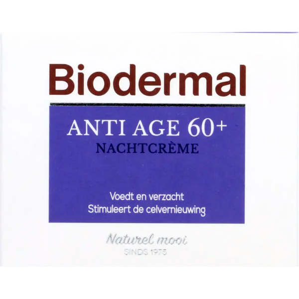 Biodermal Anti-age 60+ nachtcrème