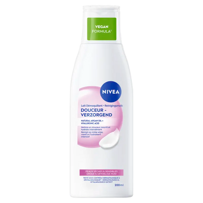 Facial cleansing woman