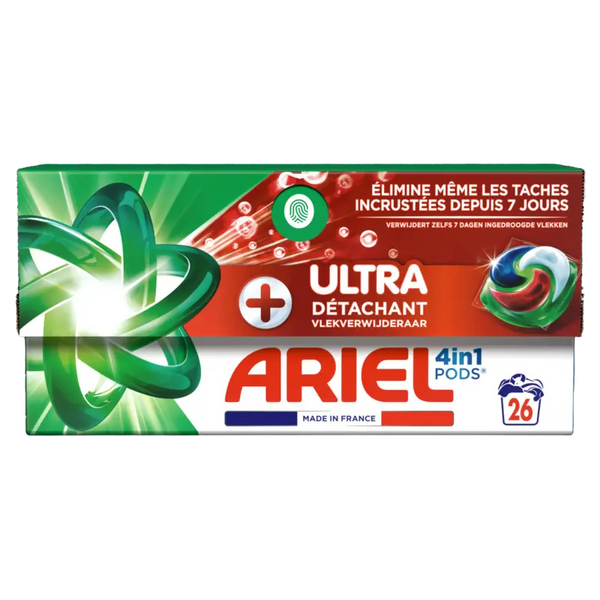 Ariel 4in1 pods+ ultra wasmiddelcapsules
