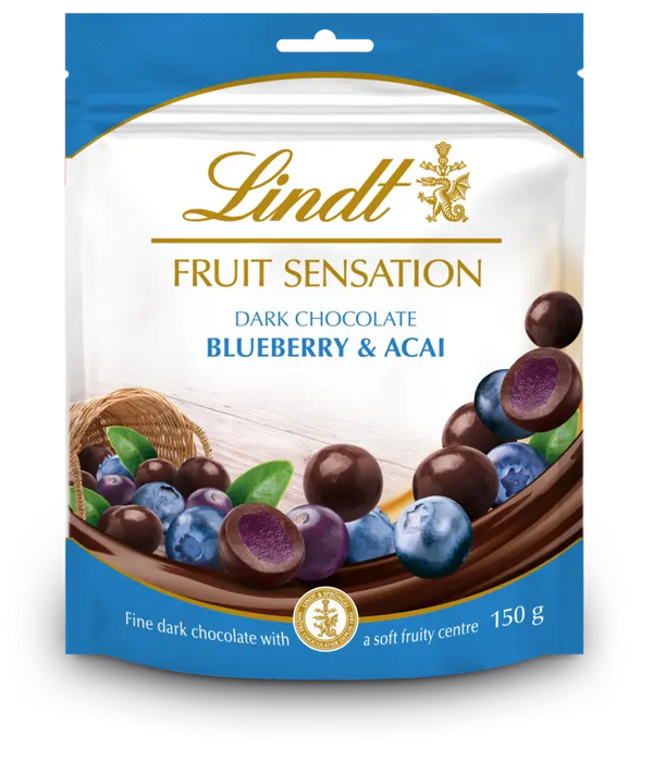 Lindt Fruit sensation blueberry & acai