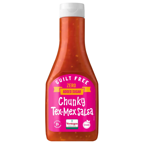 Verstegen Chunky Tex-Mex salsa with no added sugar