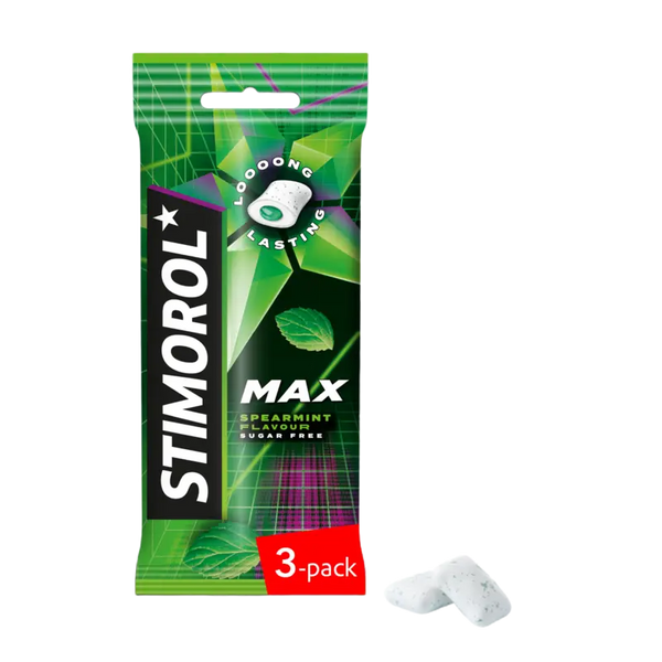 Stimorol Max spearmint 3-pack
