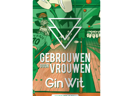 Gebrouwen door vrouw Gin wit