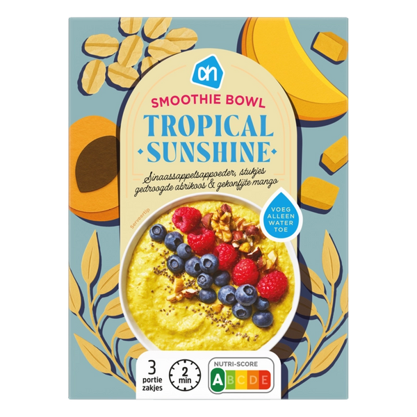 Smoothie bowl tropical sunshine