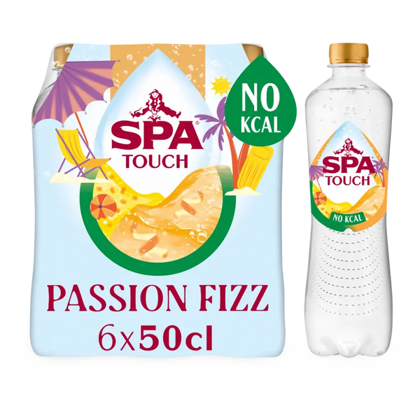 Spa Touch passion fizz bruisend 6-pack