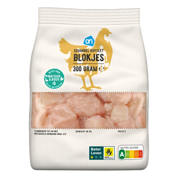 Scharrel kipfiletblokjes
