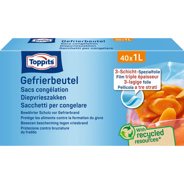 Toppits Freezer Bags