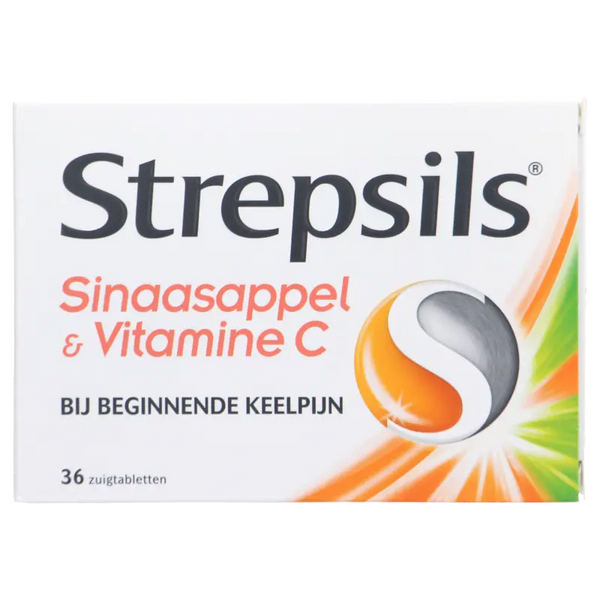 Strepsils Sinaasappel & vitamine c