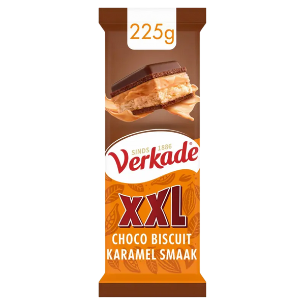 Verkade XXL chocolate biscuit caramel