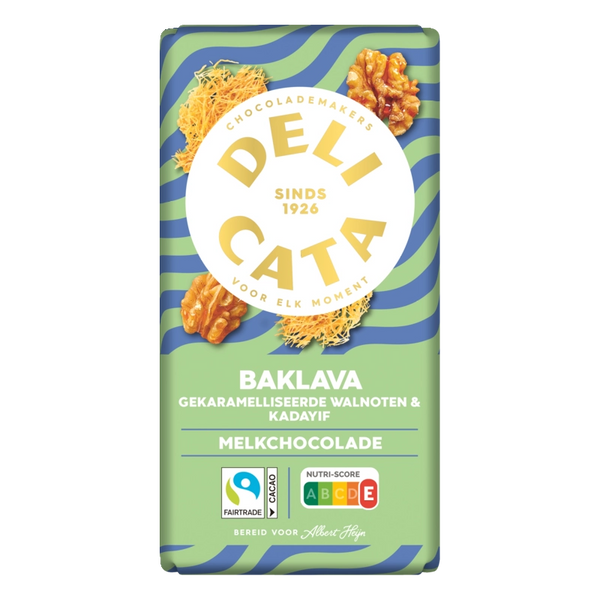 Delicata Riegel Baklava Milchschokolade