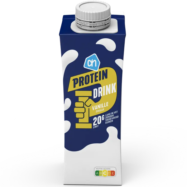 Protein drink vanilla flavour