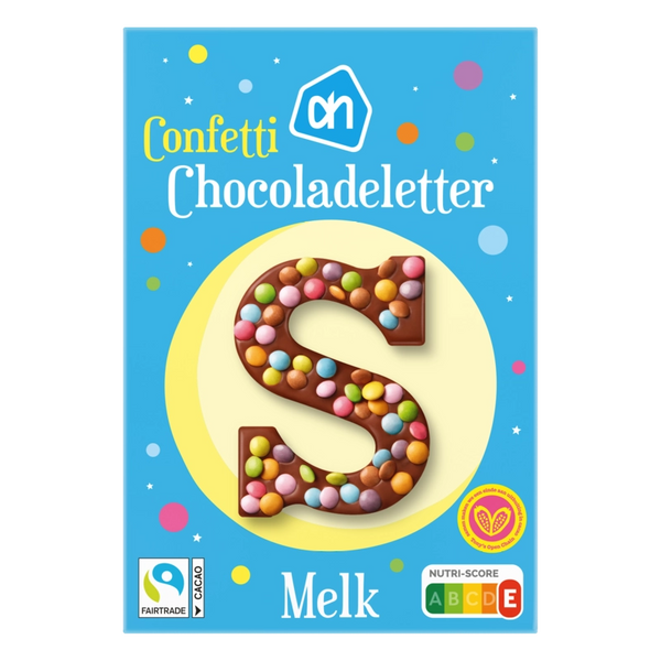 Letter confetti