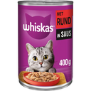 Whiskas mit Rindfleisch und Soße