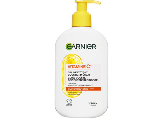 Garnier SkinActive glow booster reinigingsgel