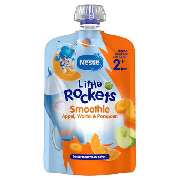 Little Rockets Knijpfruit Apfel Kürbis 2+ Jahre