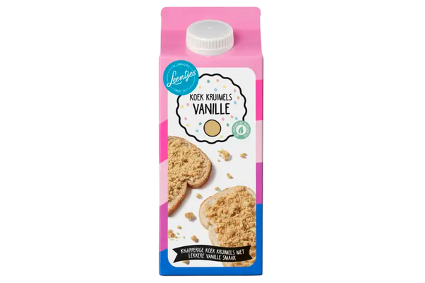 Leentjes Koek kruimels vanille